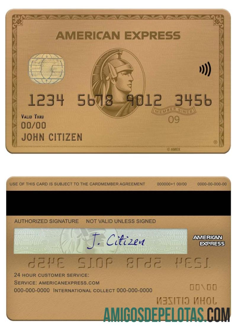 Cartão American Express Gold do banco pessoal Maryland Howard dos EUA baixar para verificação